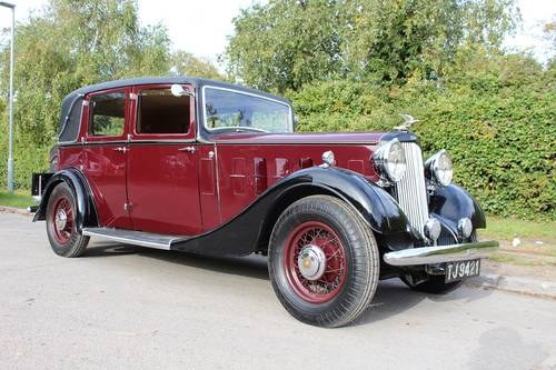 Humber Snipe 80 1935 - To be auctioned 27-10-17 For Sale by Auction