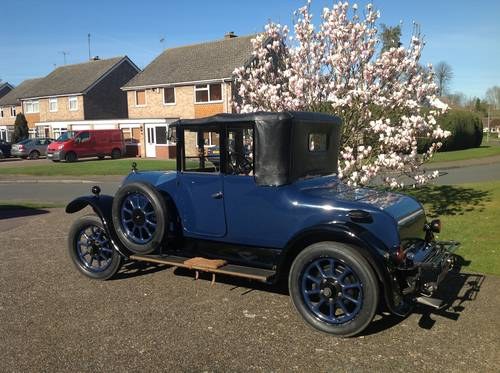 1927 Humber three-quarter coupe SOLD