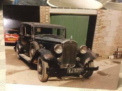 1933 Humber Snipe 80 Sports Saloon For Sale