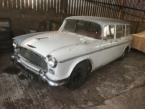 RARE 1960 HUMBER HAWK ESTATE WITH VALUABLE REG NO For Sale
