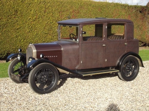 1928 Humber 9/20 Fabric Saloon. Fine Vintage light car SOLD