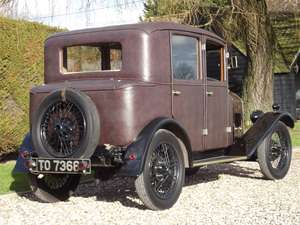 1928 Humber 9/20 Fabric Saloon. Fine Vintage light car For Sale (picture 21 of 42)