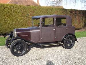 1928 Humber 9/20 Fabric Saloon. Fine Vintage light car For Sale (picture 35 of 42)