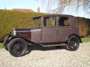 1928 Humber 9/20 Fabric Saloon. Fine Vintage light car For Sale (picture 36 of 42)