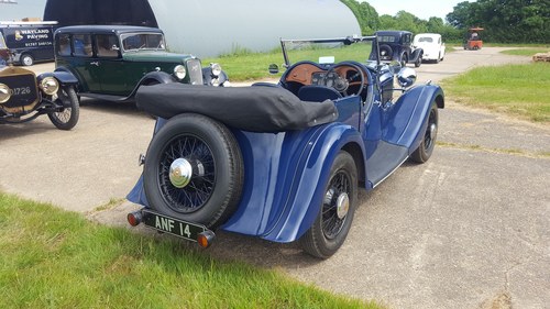 1934 Rare vintage Humber 12   4 seater For Sale