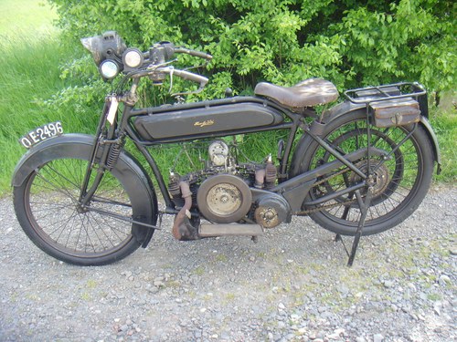 1917 Humber 500 flat twin.The only known surviving example In vendita