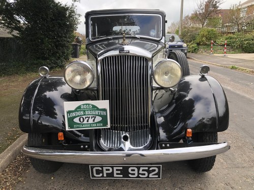 1935 Humber 16/60 For Sale by Auction