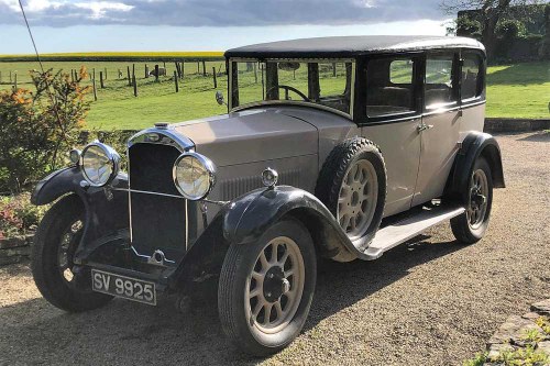 1929 Humber 16/50 Saloon For Sale by Auction
