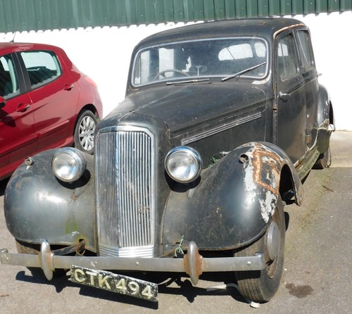 1948 Humber Hawk - Auction Wednesday 26th April For Sale by Auction