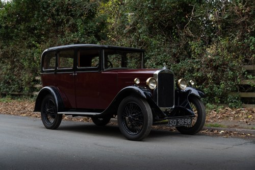1930 Humber 9/28 - Exceptional History À venda