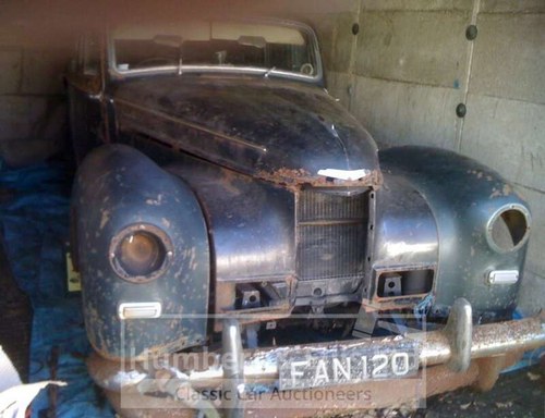 1952 HUMBER SUPER SNIPE - BARN FIND - NO RESERVE For Sale by Auction
