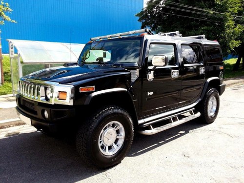 2005 HUMMER H2 SUPER CHARGED IN IMMACULATE CONDITION SOLD