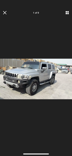 2008 HUMMER H3 3.5 LEFT HAND DRIVE SILVER LHD FRESH IMPORT A In vendita