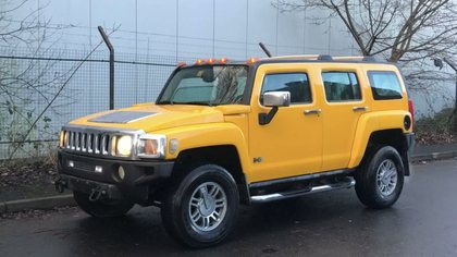 2007 HUMMER H3 3.5 LEFT HAND DRIVE YELLOW MODIFIED IMPORT