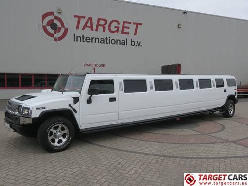 2003 Hummer H2 Stretch Limousine 200inch 970cm w/COIF For Sale