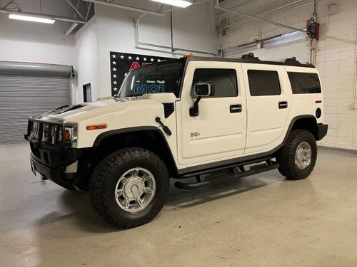 2003 HUMMER H2 Lux Series 4 Door 4WD SUV clean Ivory(~)Tan For Sale