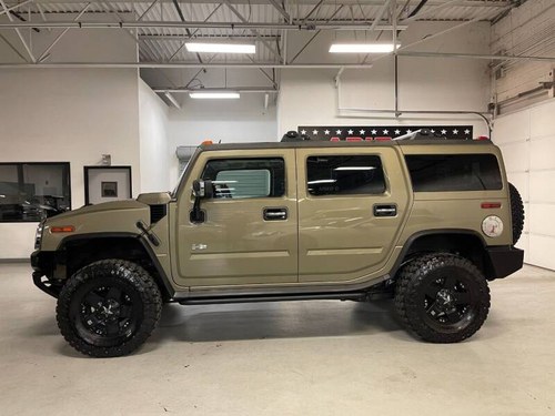 2005 HUMMER H2 Lux Series 4WD 4door SUV cool Sage(~)Tan $28. For Sale
