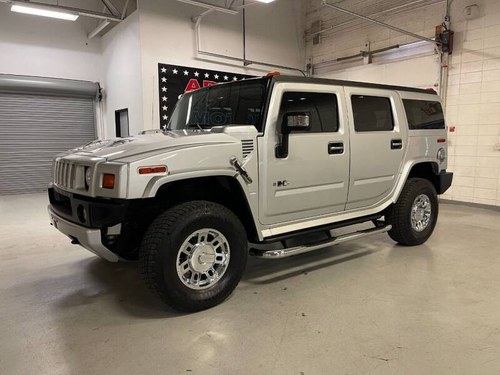 2009 HUMMER H2 Luxury 4x4 5door SUV Gas Silver $49.7k For Sale