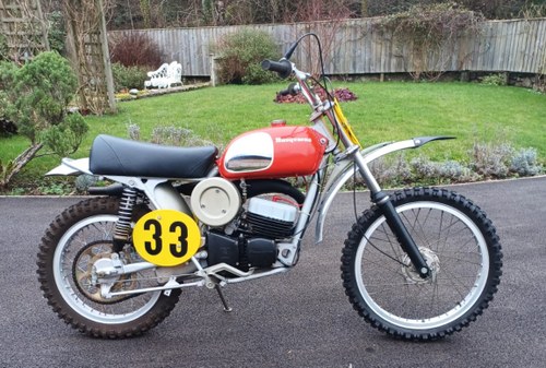 1970s Husqvarna CR125 WC Till salu på auktion