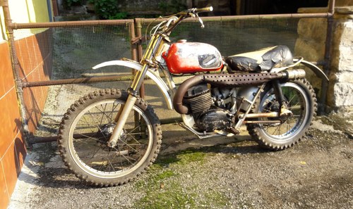 Bruce Browns 1970 Husqvarna CR 400
