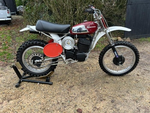 1973 Husqvarna CR400 MX Rebuilt Motor Excellent VERKAUFT