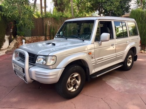 1999 LHD Hyundai Galloper LWB with Low Kms in Spain For Sale
