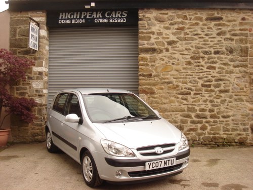 2007 07 HYUNDAI GETZ 1.1 CDX 5DR. 50089 MILES. 1 OWNER. For Sale