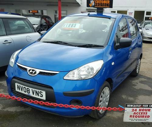 2008 Hyundai i10 1.1 CLS 12m MOT and 6m Warranty 1 owner FSH For Sale