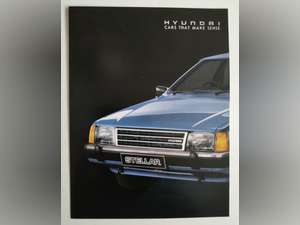 Hyundai Stellar Sales Brochures For Sale (picture 2 of 2)