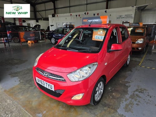 2013 Hyundai i10 1.2 Active Hatchback 5dr Petrol Manual Euro 5 (8 VERKOCHT