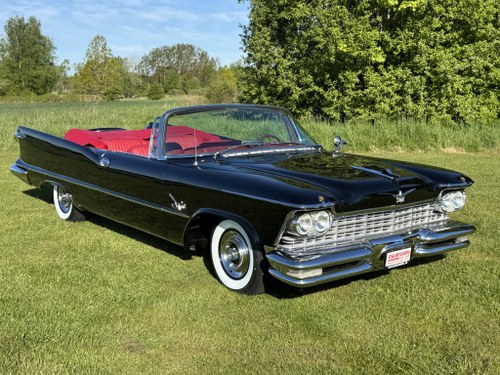 1957 Imperial Crown Convertible. 1 of 1167 ex. Top restored