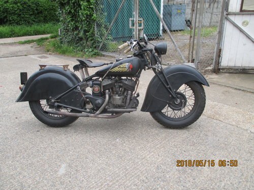 1939 indian 500cc 741 SOLD