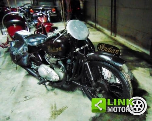 Indian Scout 440,Sidecar cross, anno 1950, perfett A vendre