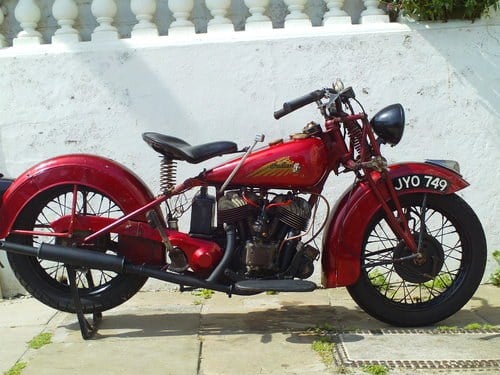 1948 INDIAN SCOUT 741 SOLD