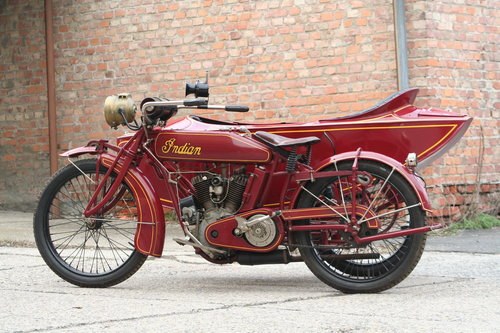 Indian Powerplus 1000cc Combination 1918 In vendita