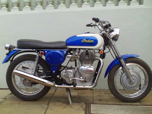 1970 INDIAN ENFIELD INTERCEPTOR 750 FLOYD CLYMER VERKAUFT