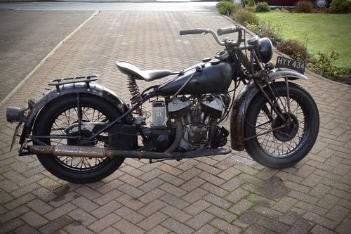 1941 Indian 741 stroker project For Sale