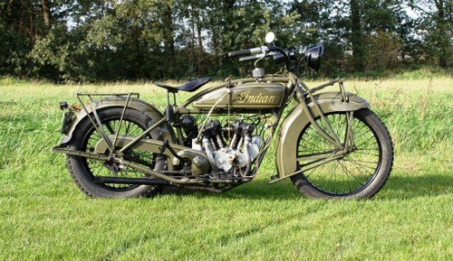 Indian Scout 600cc 1925 with dutch registration papers  In vendita