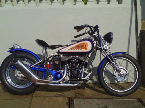 1941 INDIAN SCOUT 741B BOBBER SOLD