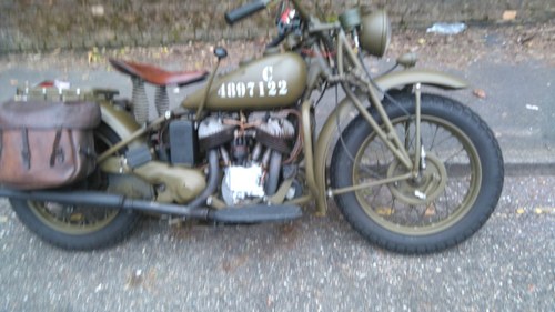 1941 Indian 741b Very rare military model SOLD