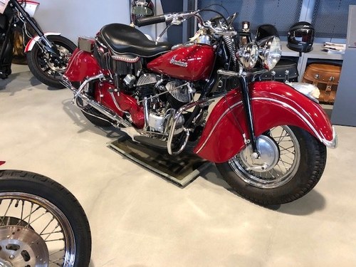 1948 Indian Chief Roadmaster restored For Sale