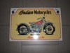 1974 Indian chief metal table For Sale