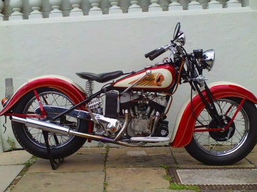 1942 INDIAN SCOUT 741 SOLD