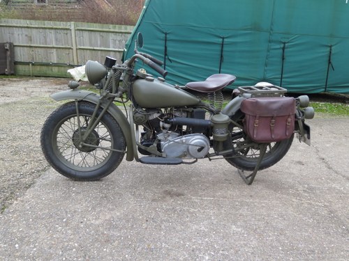 1942 Indian 741 B Military 09/03/2022 Vente aux enchères