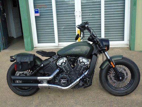 2019 Indian Scout Bobber Twenty, Mega Spec & Only 1600 Miles In vendita