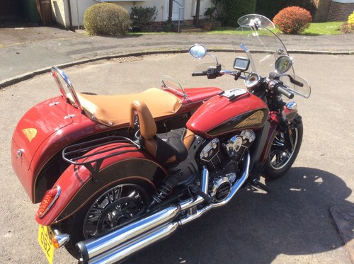 2018 Indian Scout Hot Rod Sidecar Combination 29/06/2022 For Sale by Auction