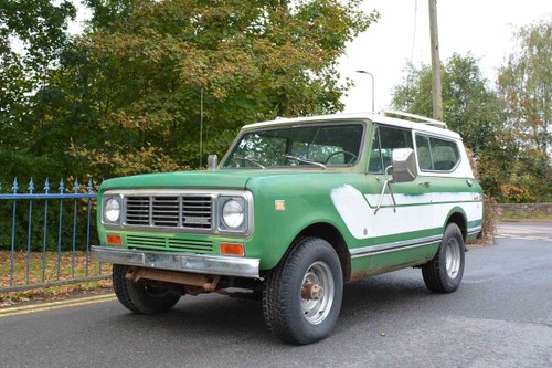 1976 International Harvester Scout II XLC For Sale by Auction