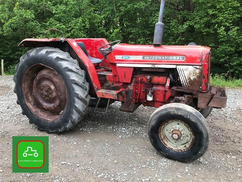 1977 INTERNATIONAL 674 ALL WORKING CHEAP TRACTOR SEE VID CAN DROP SOLD