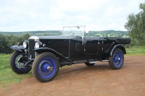 1928 Invicta 3-litre High Chassis Tourer 67800 miles, uprated For Sale