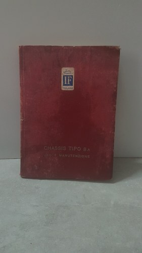 Isotta fraschini tipo 8a owners manual(ita),origin Kaufen Bei